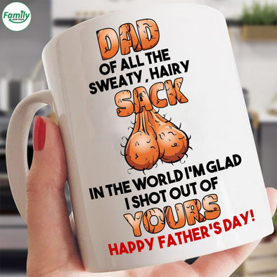 Dad off all the sweaty hairy sack-kv Mugs