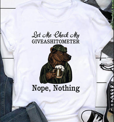 Let me check my giveashitometer Classic T-Shirt