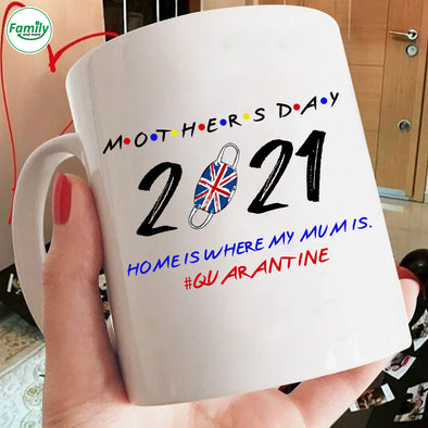 Happy Mother's Day Home is where My Mum is Mugs