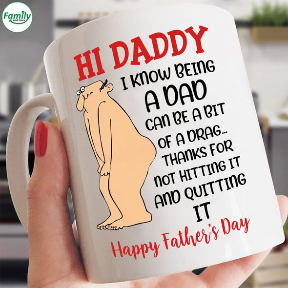 Hi Daddy Happy Father's Day-mc Mugs