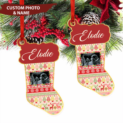 Personalized Gift For Future Daddy Merry Christmas Ornament - Mc