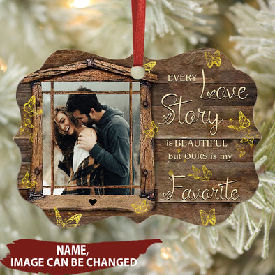 Personalized Gift For Couple Every Love Story Ornament - Mc