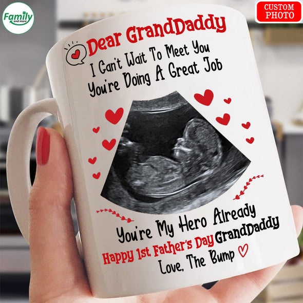 Dear GrandDaddy You're Doing A Great Job You're My Hero Already-kv Mug