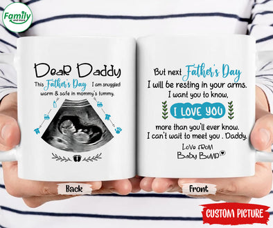 Dear Daddy I love you more than you'll ever know-nk Mug