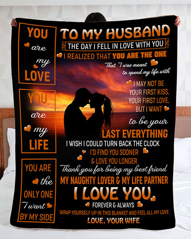 You are my Love You are my life-nk Fleece Blanket