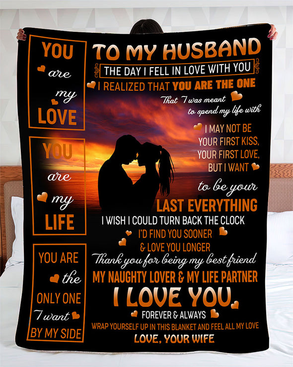 You are my Love You are my life-nk Fleece Blanket