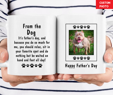 From The Dog Happy Father's Day-mc Mug