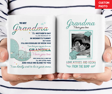 Personalized Gift Grandma I Love You  Mug