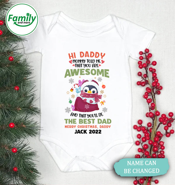 Personalized Gift For Daddy You'll Be The Best Dad Baby Onesie - NT-HB2809221
