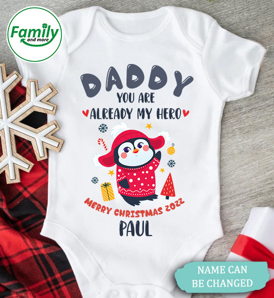 Personalized Gift For Daddy You Are Already My Hero Onesie - NT - HB2209222