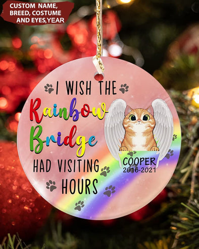 Memorial Ornament - Gift For Cat Lover - pp - TA0710217