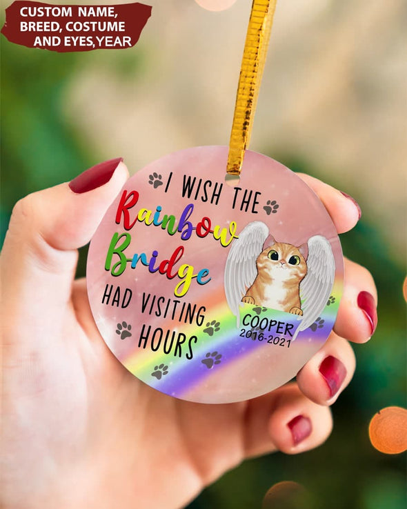 Memorial Ornament - Gift For Cat Lover - pp - TA0710217