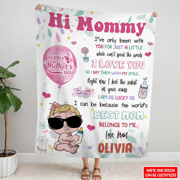 Gift For Mommy I Love You Blanket - NT - NN1804222