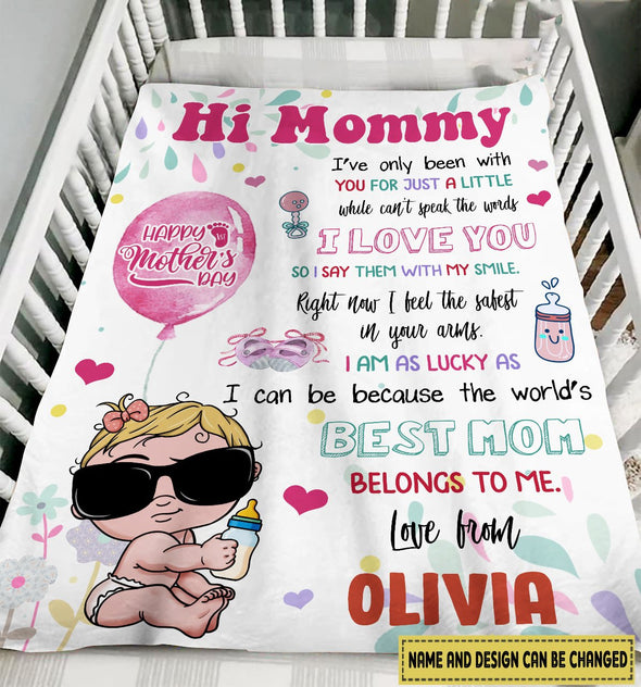 Gift For Mommy I Love You Blanket - NT - NN1804222