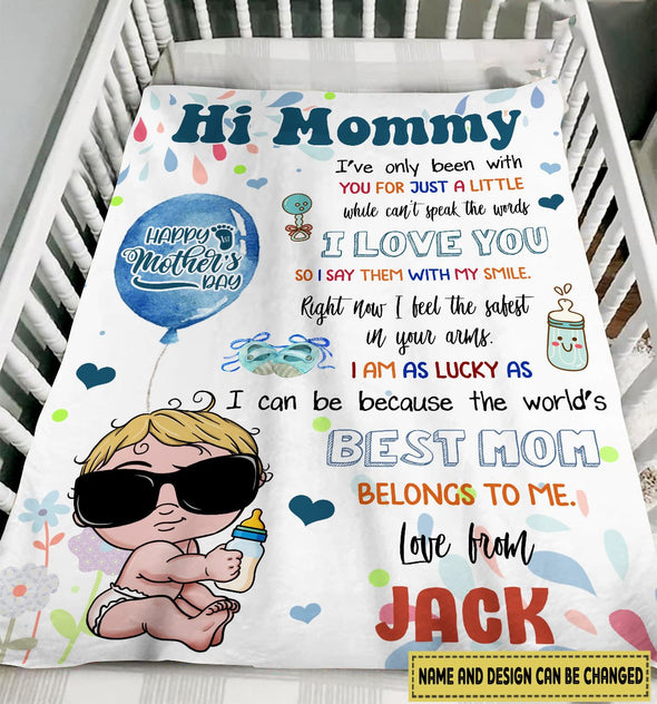 Gift For Mommy I Love You Blanket - NT - NN1804222
