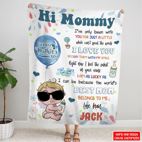 Gift For Mommy I Love You Blanket - NT - NN1804222