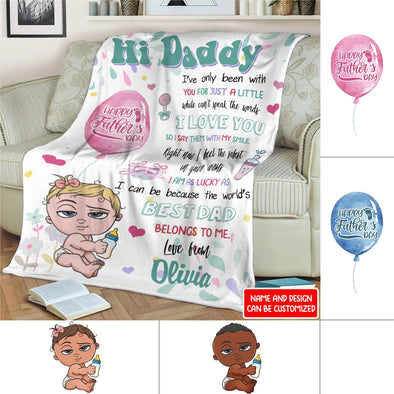 Gift For Daddy I Love You Blanket - NT - NN2004224