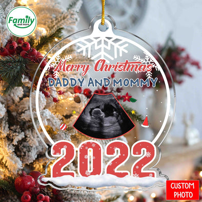 Personalized Gift For Daddy And Mommy Merry Christmas See You In 2023 Ornament_NT_HB1411222