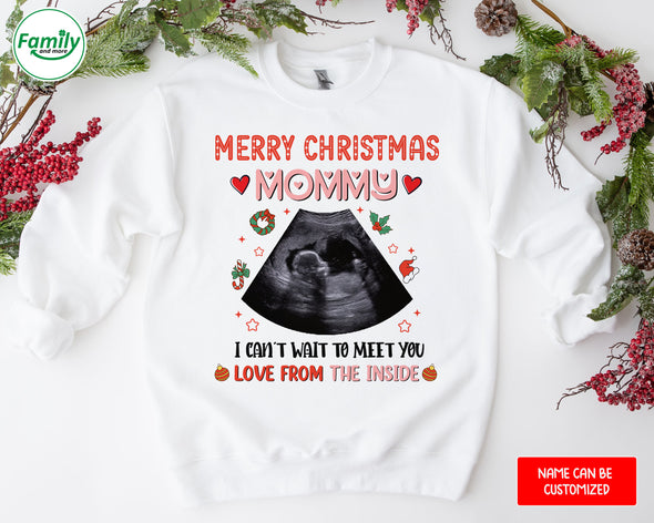 Personalized Gift For Future Mommy Love From The Inside T-shirt, Hoodie, Sweatshirt NT-HB1710221