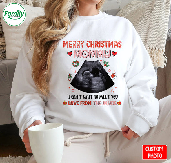 Personalized Gift For Future Mommy Love From The Inside T-shirt, Hoodie, Sweatshirt NT-HB1710221
